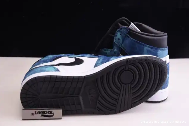 Official Maikesneakers Tie-Dye 1 Air OG CD0461-100 High Jordan 0615